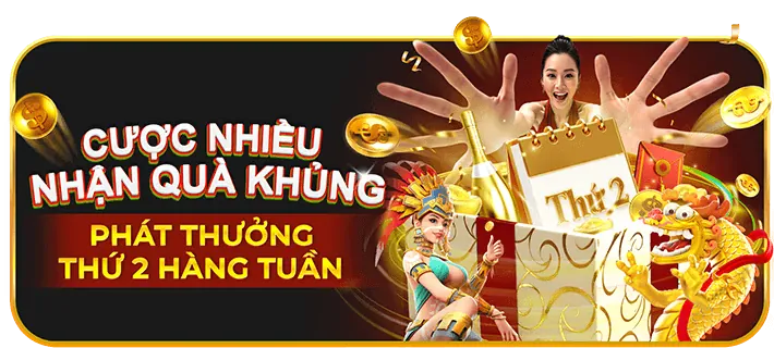 Giao diện trò chơi Nổ Hũ Shbet với nhiều biểu tượng may mắn và nút quay